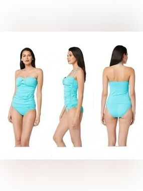Bleu Rod Beattie WAVE RUNNER Ring Me up Bandini Swim Top and Bottom